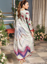 Printkari by Al Zohaib Embroidered Cambric Suits Unstitched 3 Piece - AZ24PCA 04